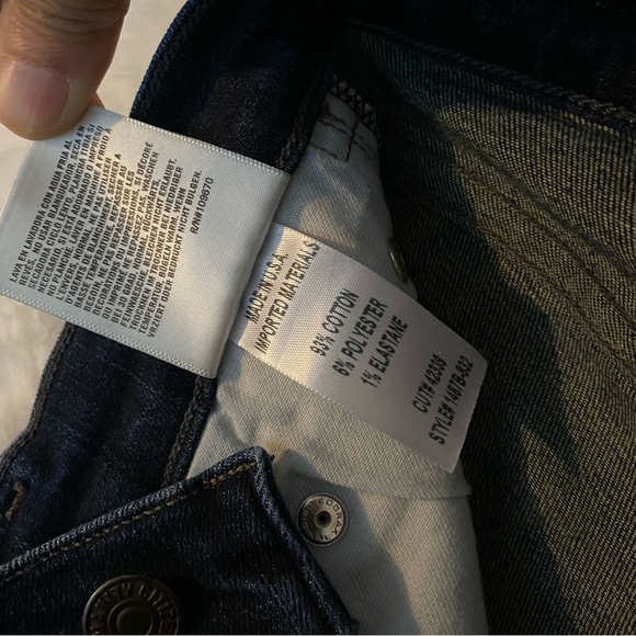 Citizens of Humanity Rocket Crop High Rise Skinny Jeans Size 25 - Picture 5 of 11